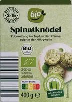 Bio-Spinatknödel