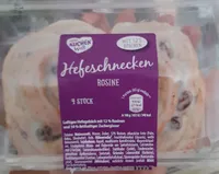 Hefeschnecken rosinen