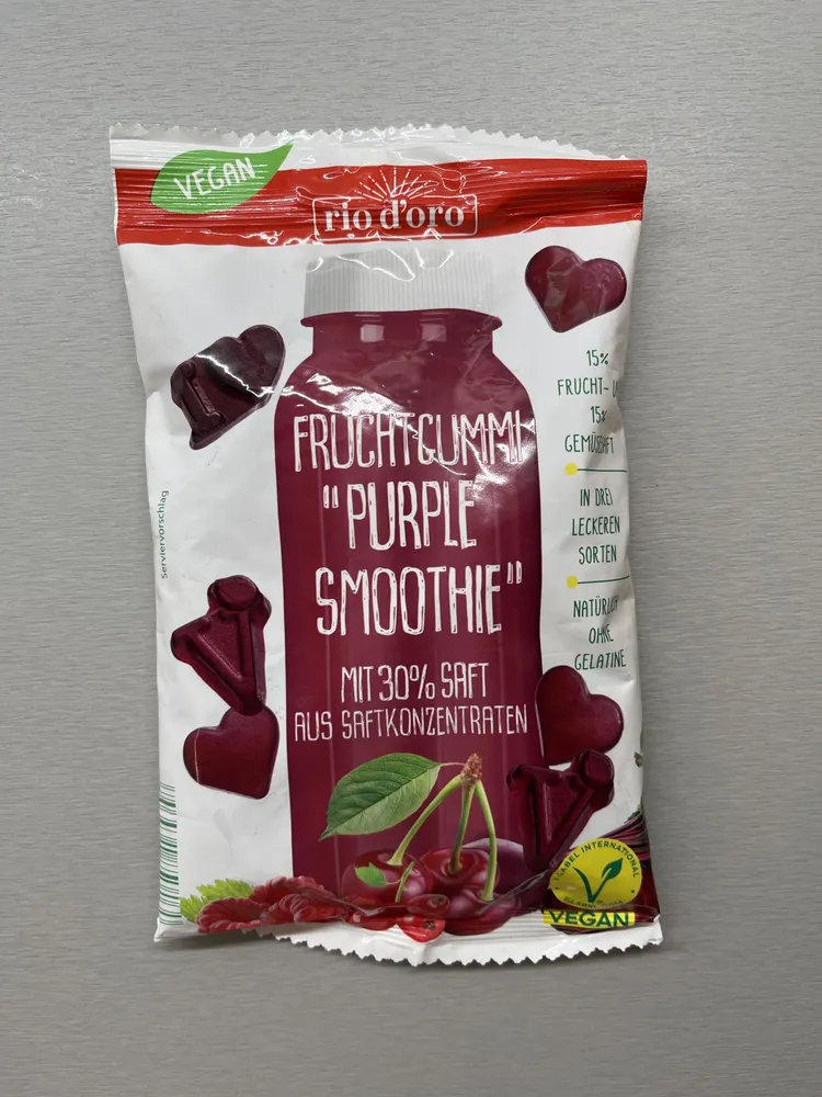 Fruchtgummi Purple Smoothie