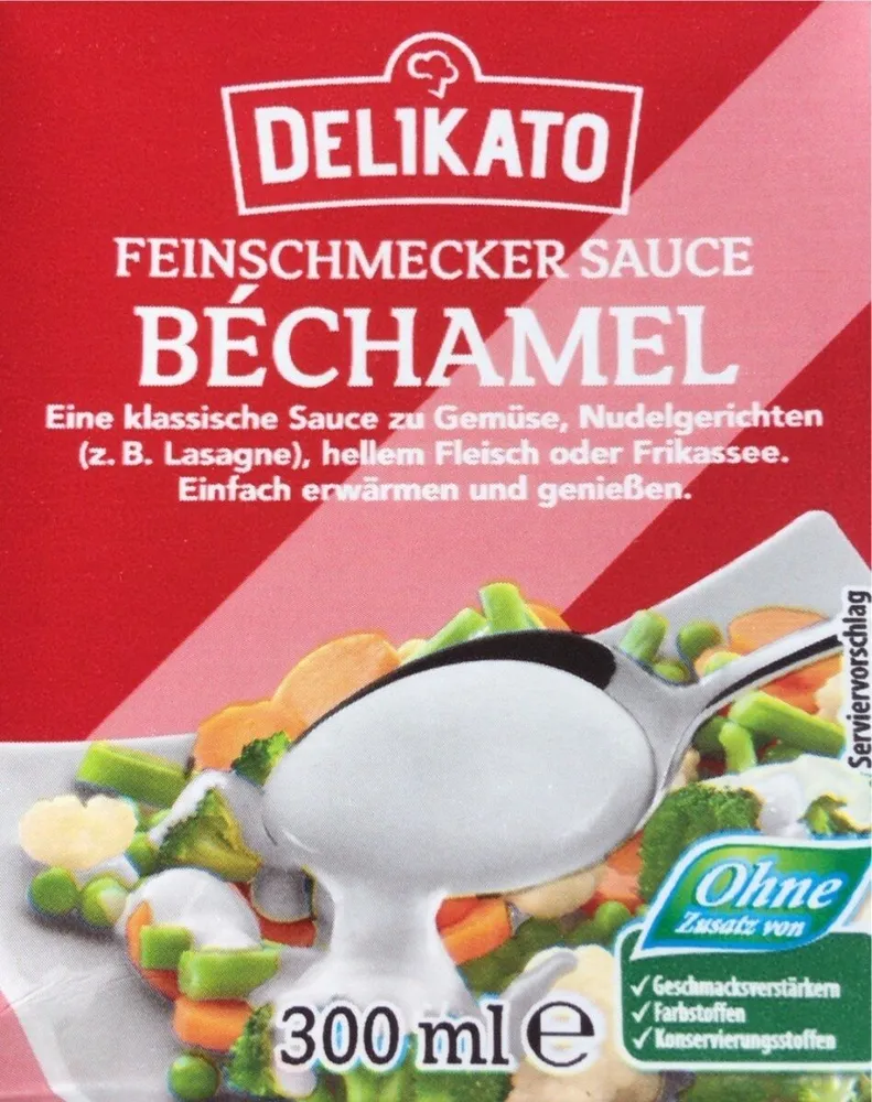 Feinschmecker Sauce Béchamel