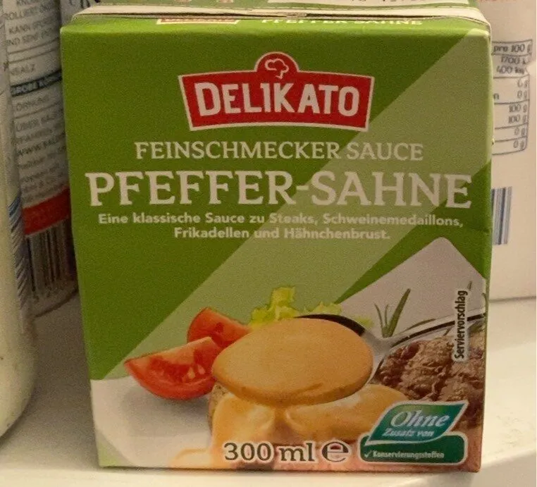 Pfeffersahnesauce