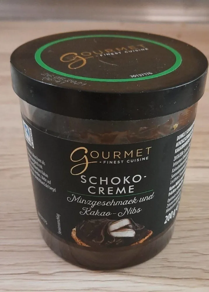 Gourmet Schokocreme Minzgeschmack