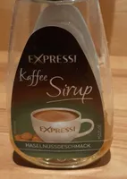 Kaffee Sirup Haselnuss