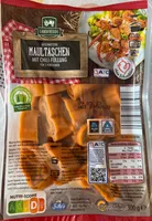 Geschnittene Maultaschen mit Chili-Füllung
