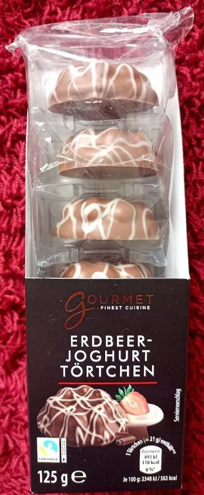 Erdbeer-Joghurt Törtchen