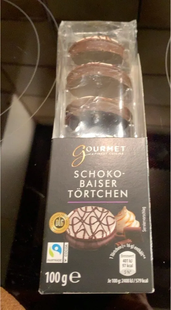 Schoko-Baiser Törtchen