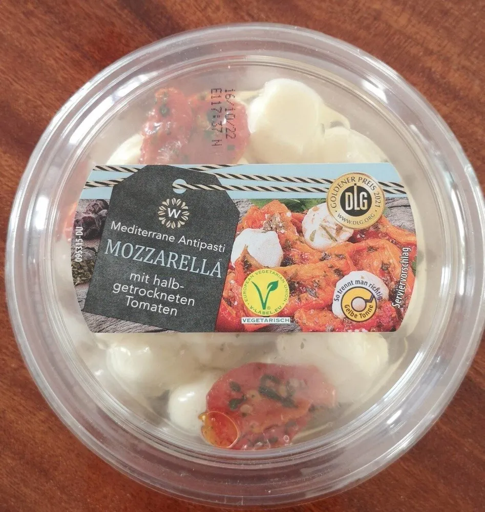 Medittarrane Antipasti Mozzarella