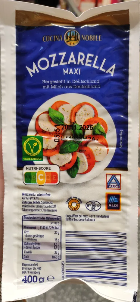 Mozzarella Maxi
