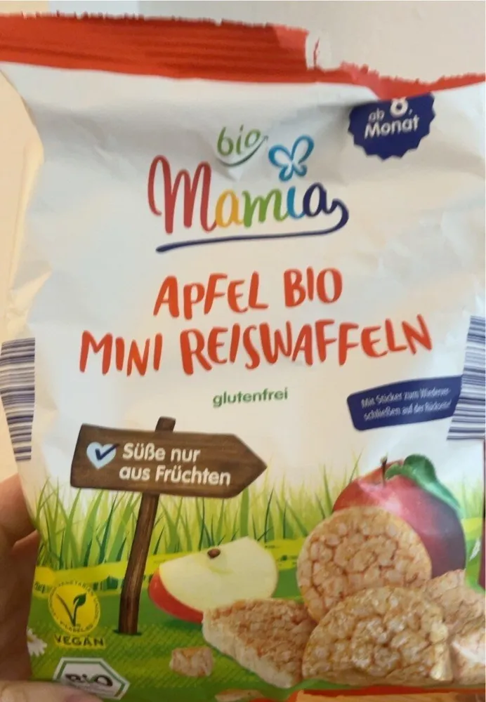 Apfel bio mini Reiswaffeln