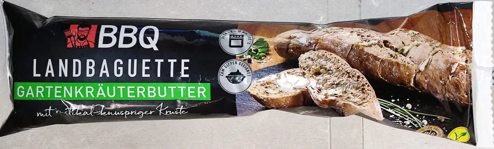 Landbaguette - Gartenkräuterbutter