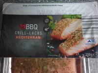 BBQ Grill-Lachs Mediterran