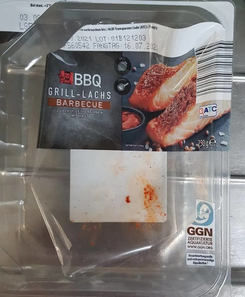 BBQ Grill-Lachs