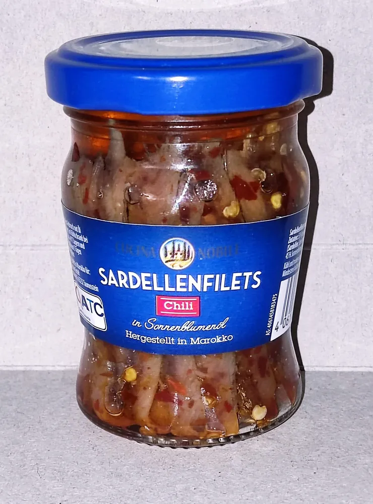 Sardellenfilets - Chili