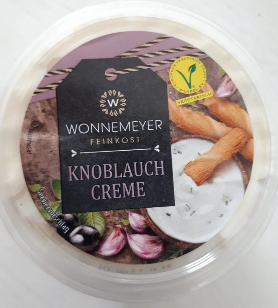 Knoblauch Creme