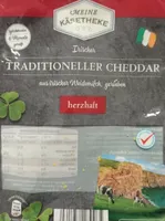 Irischer traditioneller Cheddar - gerieben