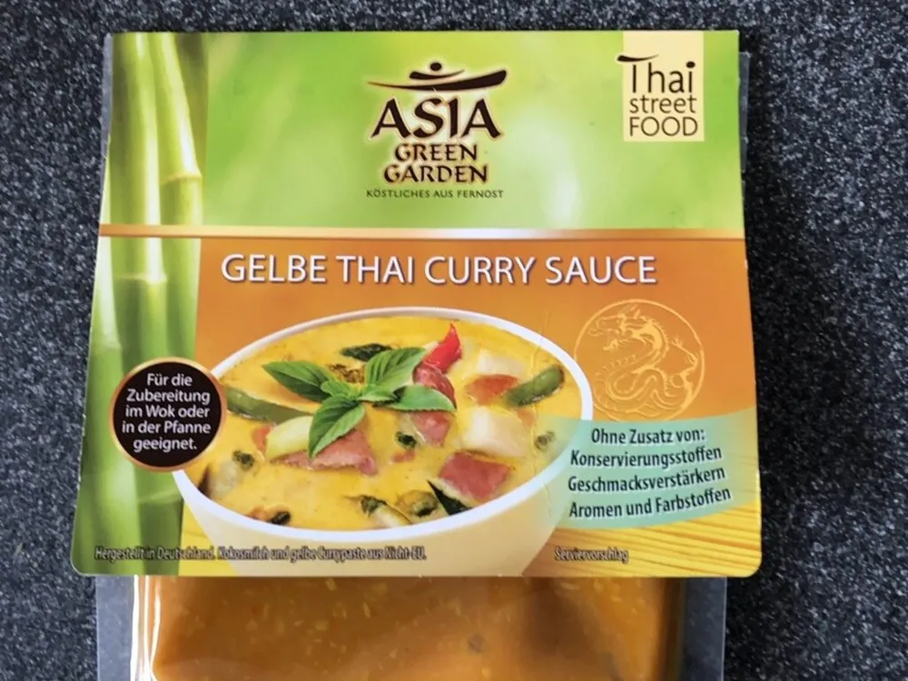 Gelbe Thai Curry Sauce
