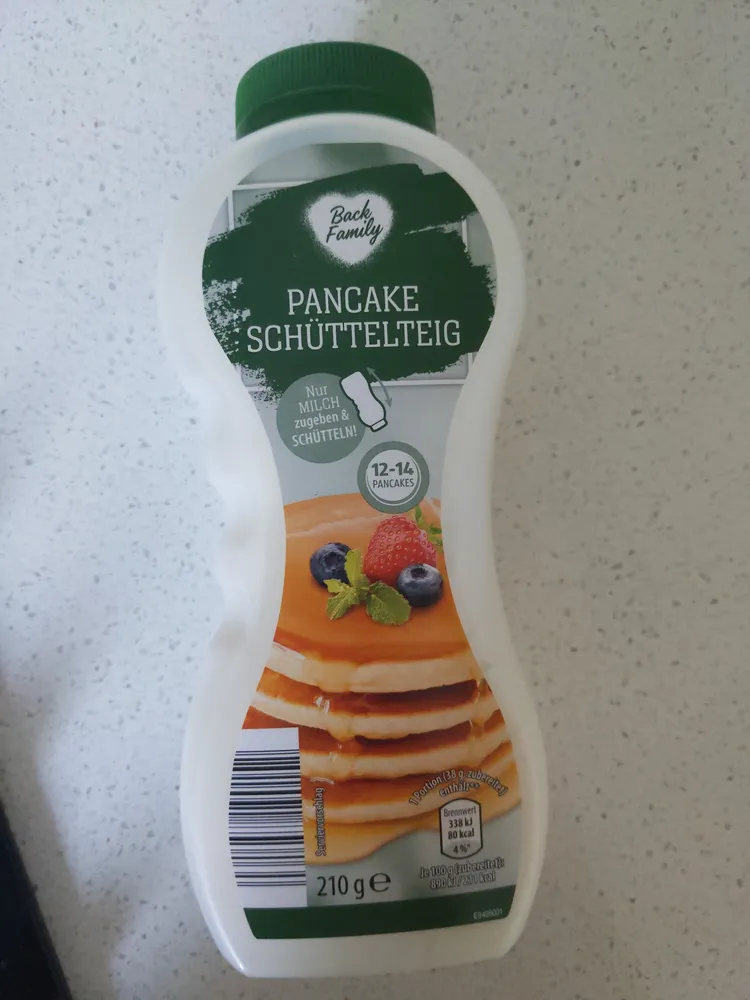 Pancake Schüttelteig
