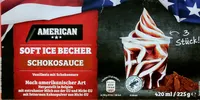 Soft-Ice-Becher - Schokosauce