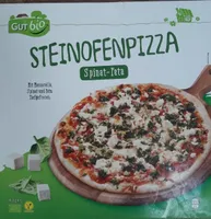 Bio-Steinofenpizza - Spinat-Feta