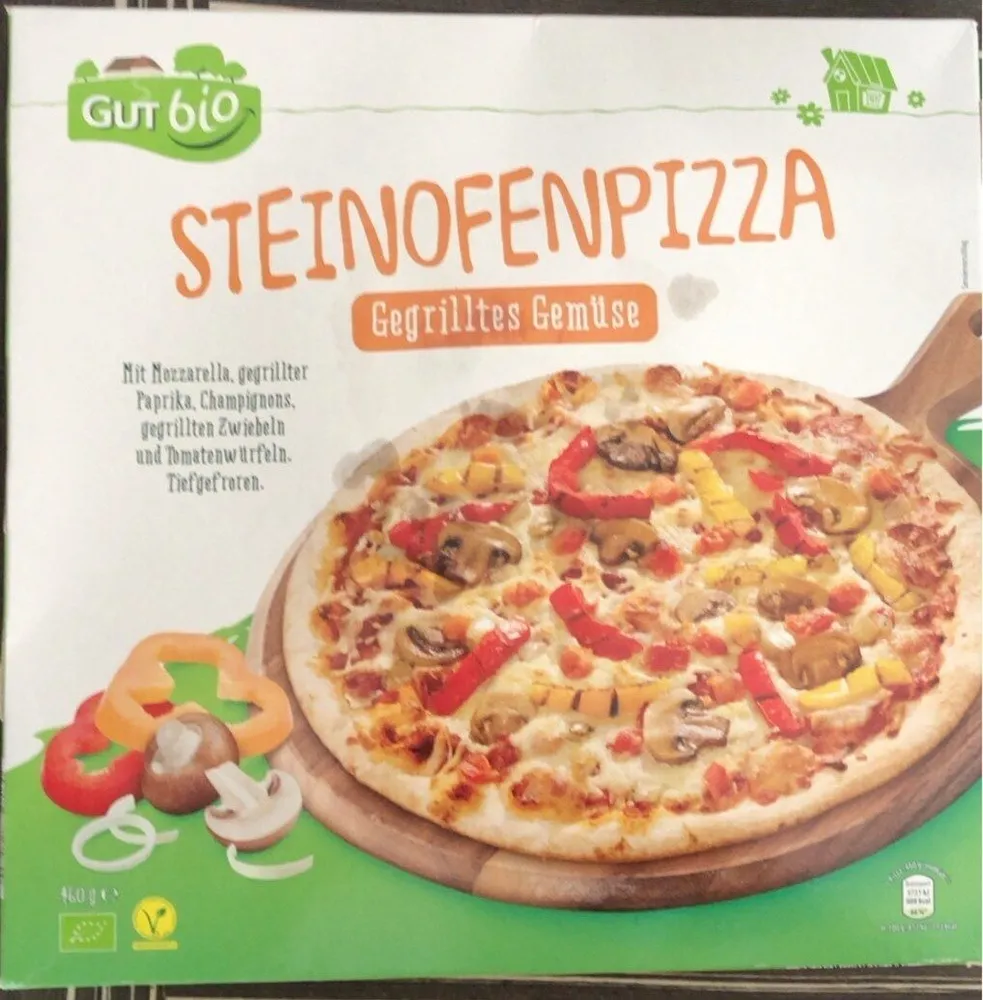 Bio-Steinofenpizza - Gegrilltes Gemüse