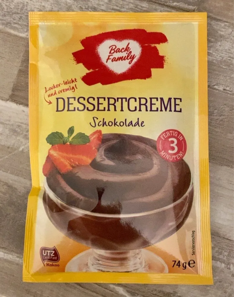 Dessertcreme schokolade