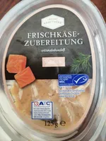 Frischkäsezubereitung Wildlachs