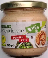 Vegane Bio-Streichcreme - Paprika-Chili