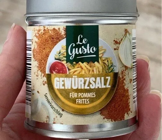gewürzsalz pommes