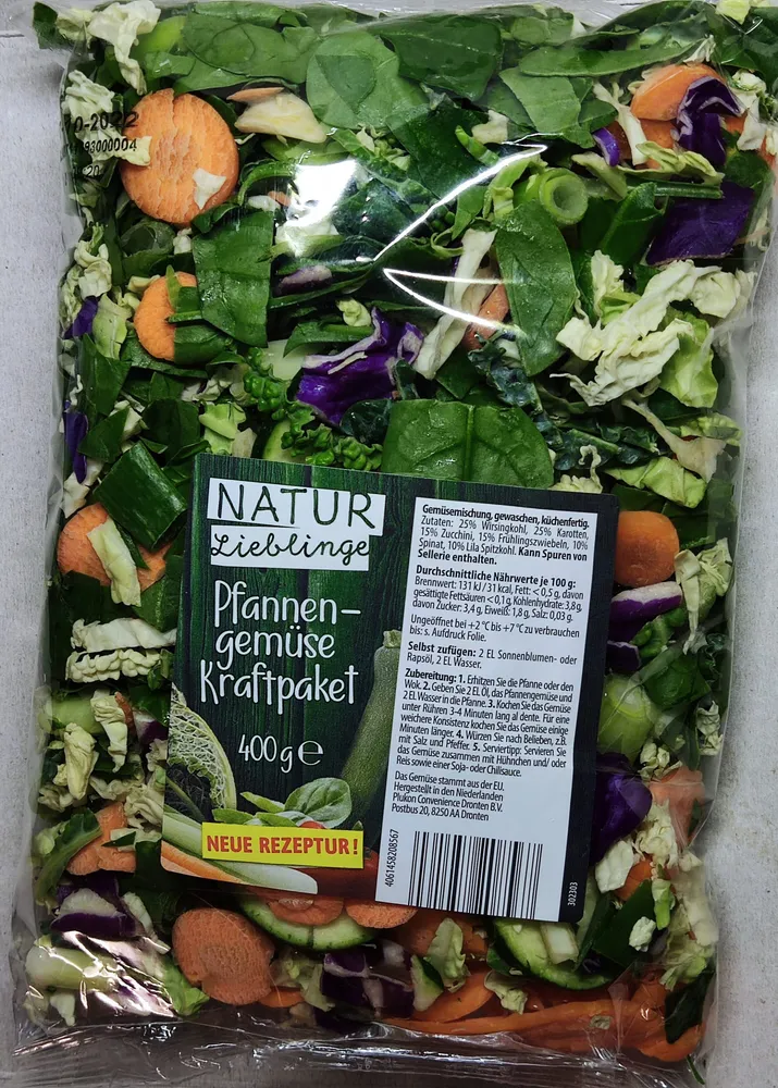Pfannengemüse - Fitness / Kraftpaket