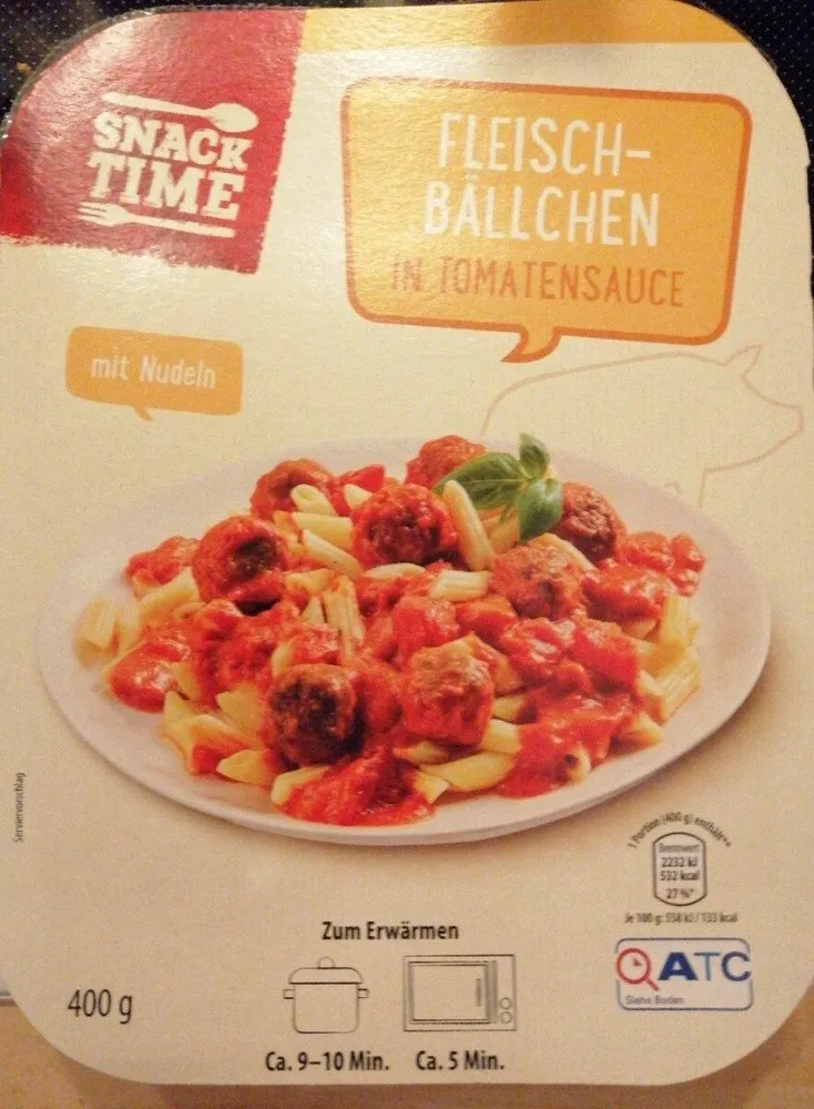 Fleischbällchen in Tomatensauce