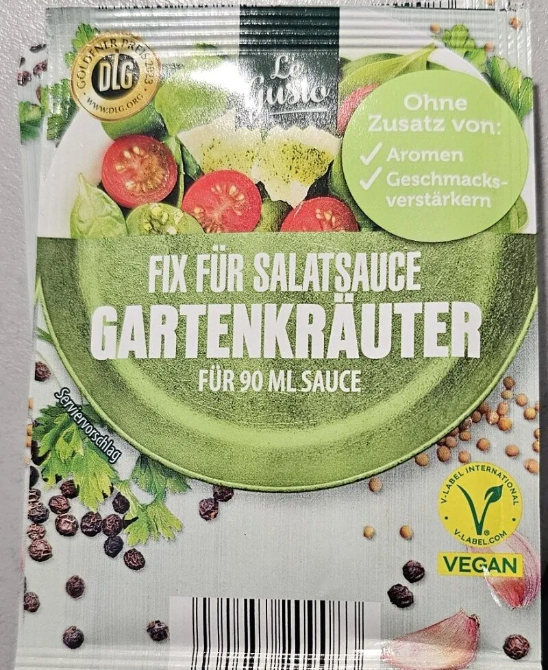Fix Salatsauce Gartenkräuter