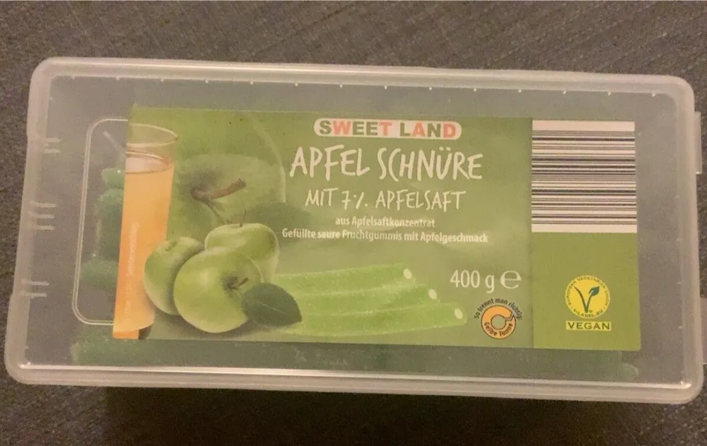 Apfel Schnüre