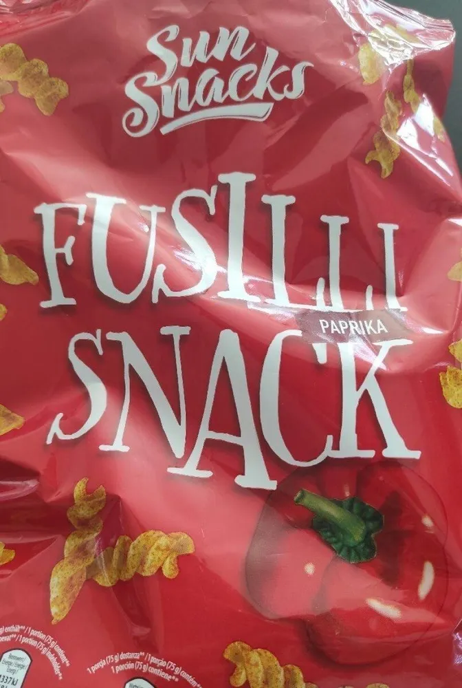 Fusilli snack
