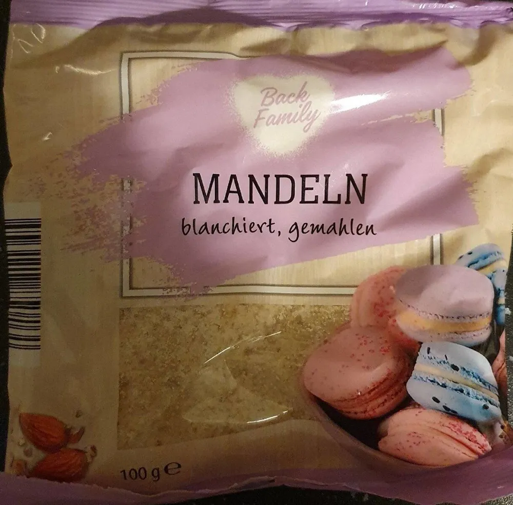 Mandeln gemahlen