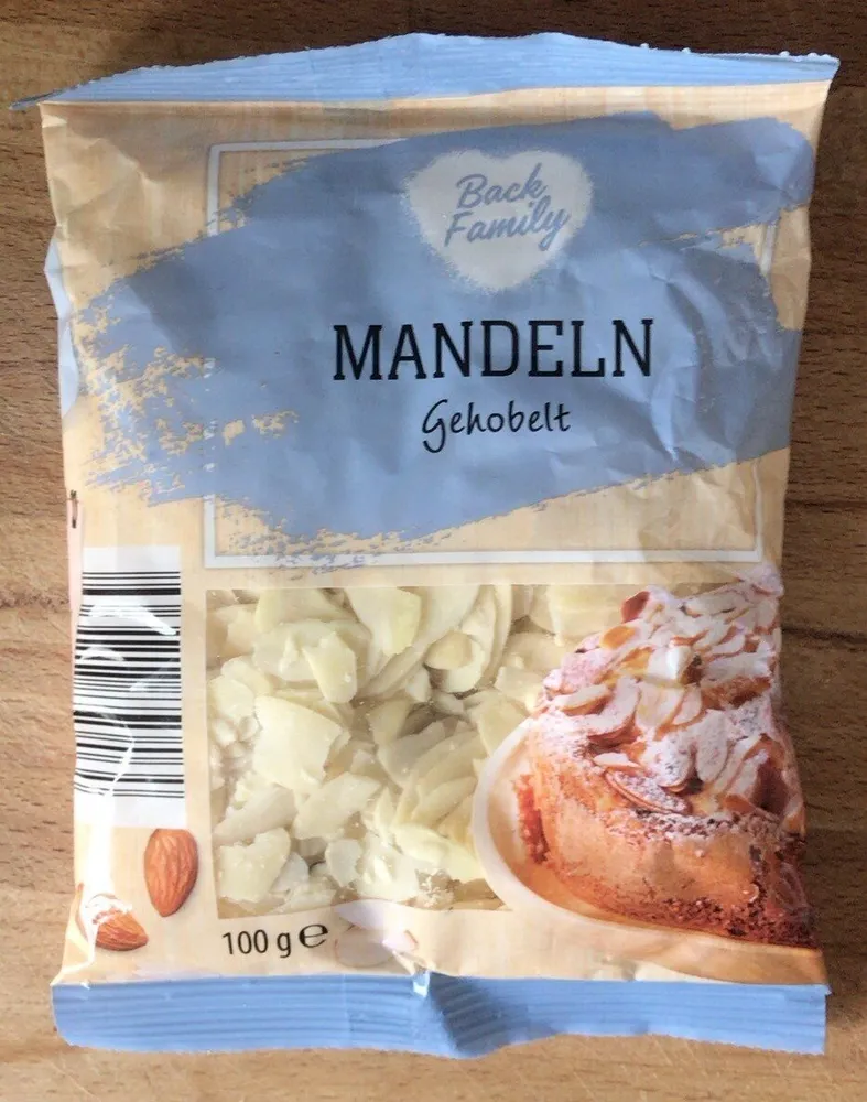 Mandel Gehobelt