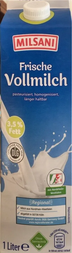 Frische Vollmilch 3.5%