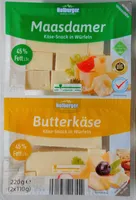 Käsesnack in Würfeln - Maasdamer & Butterkäse