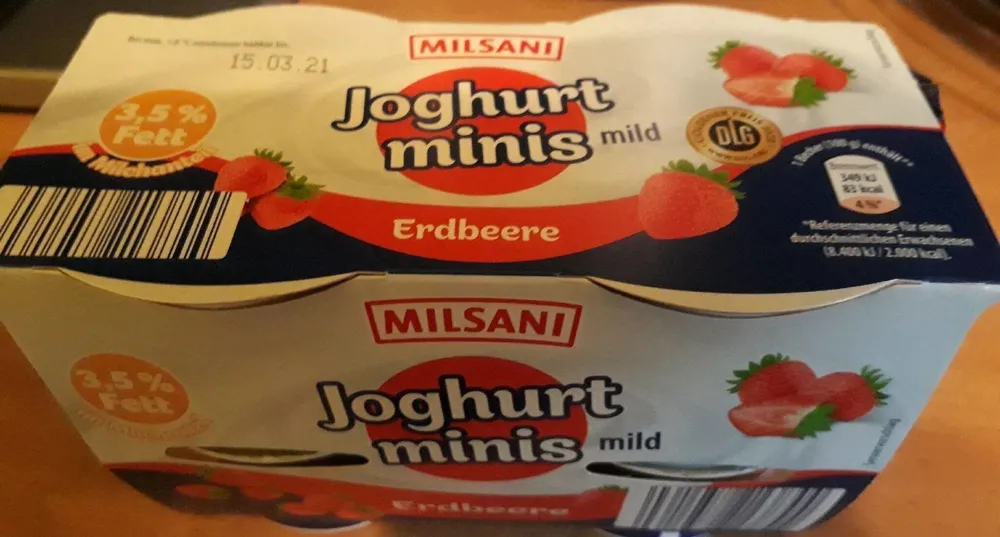 Joghurt Mini Erdbeere