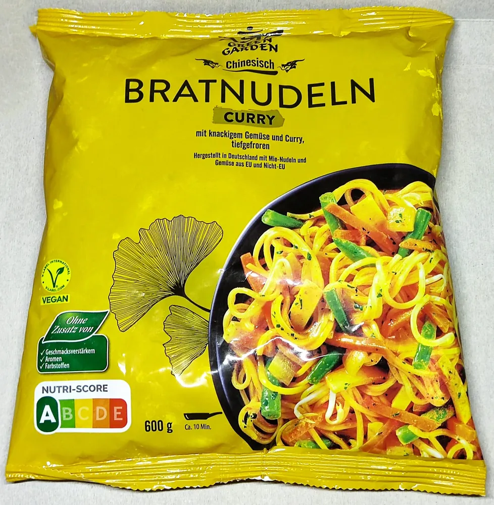 Bratnudeln - Curry