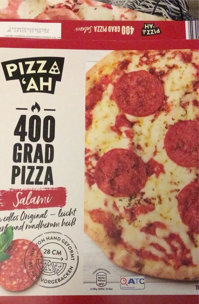 400 Grad Pizza - Salami