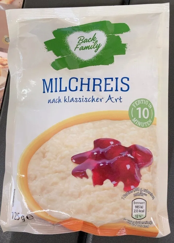 Milchreis