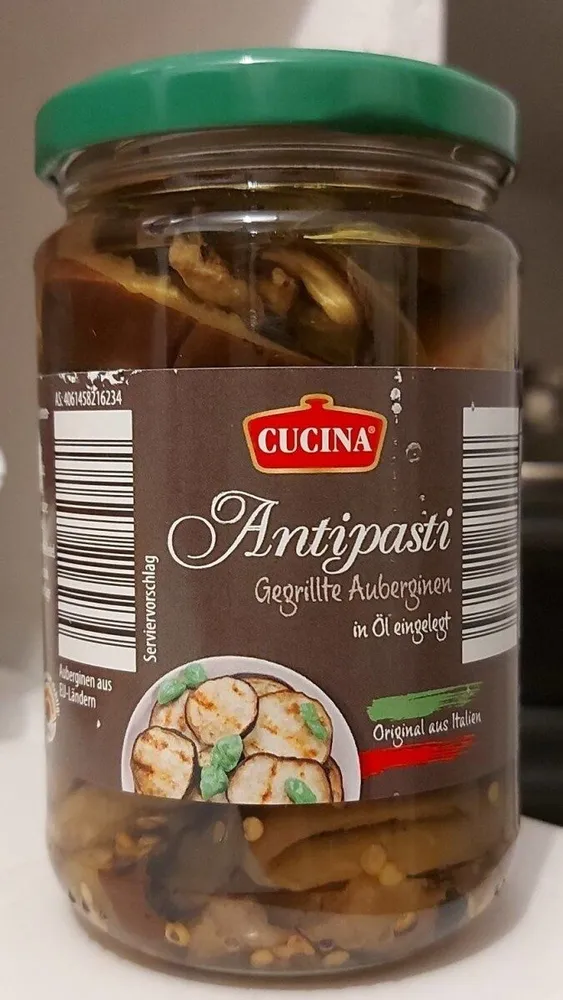 Antipasti Gegrillte Auberginen