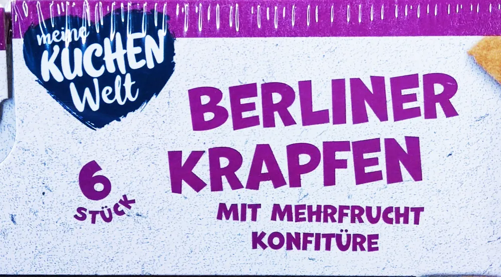 Berliner / Krapfen mit Mehrfruchtkonfitüre