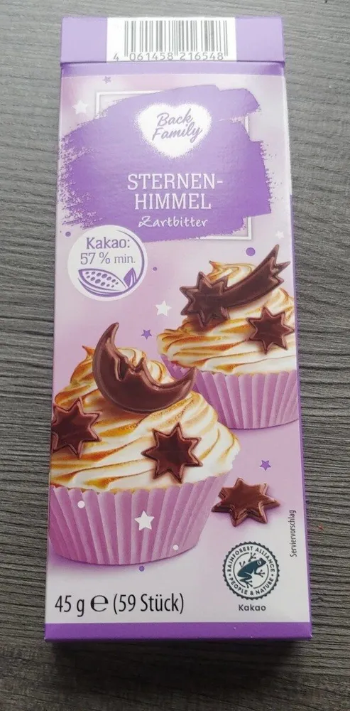 Sternen Himmel Zartbitter