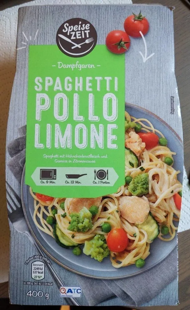 Spaghetti Pollo Limone