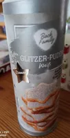 Glitzer Puder weiss