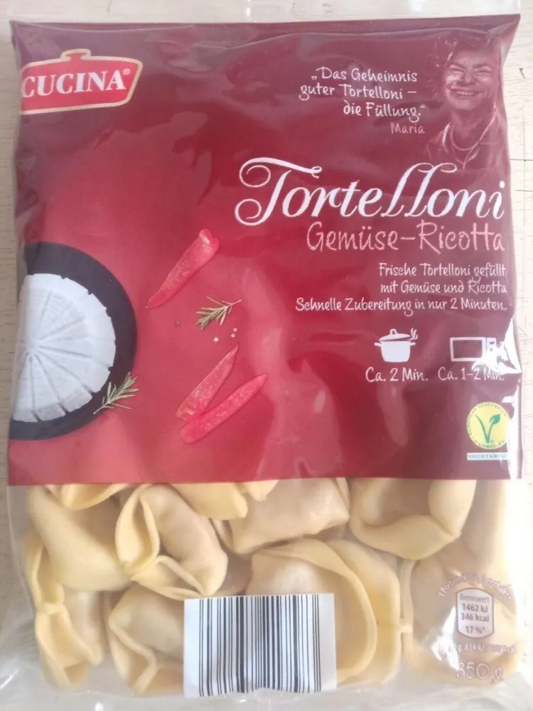 Tortelloni gemüse-ricotta
