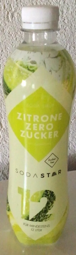 Soda sirup (zitrone zero zucker)