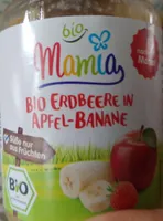 Bio Erdbeere in Apfel-Banane