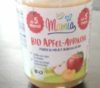 Purea di mela e albicocca bio